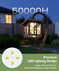 Low Voltage Pathway Lights 12V 3W 185LM Warm White 3000K ORB Waterproof Garden Lights with LED design for walkways