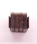 Pro Grade 7 Size Die Head Thread Chasers Set For Left Hand Threading LH Threads, Durable Machinist Tools For Precision Chasing, Great For DIY Or Shop Use, Includes Multiple Sizes For Quick Clean Accurate Threads. close-up of stacked metal chasers
