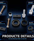 Front CV Axle Bearing Puller And Seal Installer Tool Kit Direct Replacement For 2003 To 2018 Toyota 4Runner Tacoma FJ Cruiser parts.