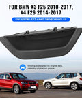 Front Left Door Handle Pull Trim For BMW X3 F25 X4 F26 2010 2017 Driver Side Armrest Cover Black ABS Replacement