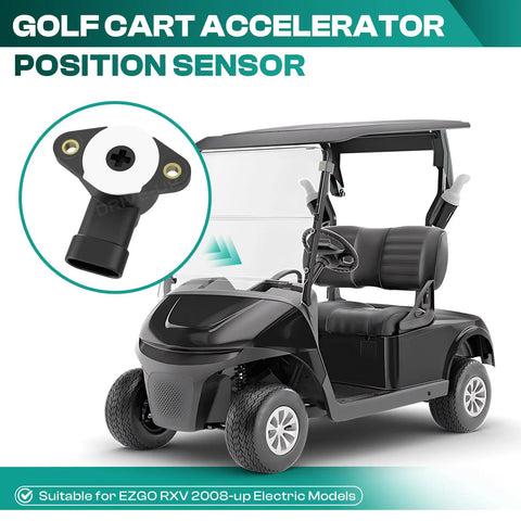 RXV Electric Golf Cart Accelerator Position Sensor Replacement for 2008 and Up Carts OEM 600019 Compatible Easy Install Snappy Throttle Response and Reliable Performance on EZGO RXV cart