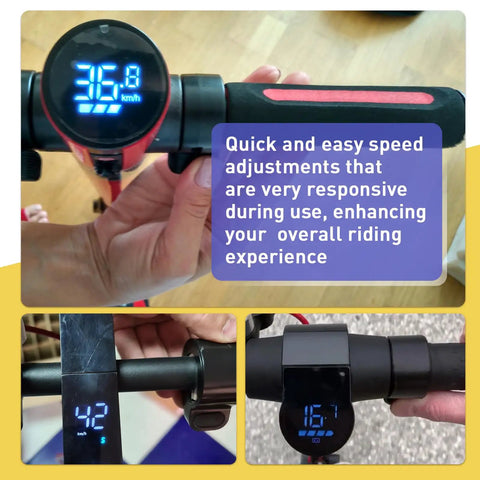 Universal Thumb Throttle For Electric Scooters Replaces Speed Controller For Gotrax GXL V2 Apex Series Hibo S2 Pro
