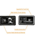 Interior Door Handle Set For Jeep Wrangler YJ TJ 1987-2006 Twin Pack showing durable construction and high-quality torsion spring