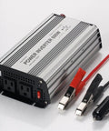 Heavy Duty 600 Watt Power Inverter 12V DC To 110V AC Converter for Trucks and Campers with dual outlets and USB port.