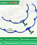 360 Degree Tree Watering Ring Kit For New Trees And Shrubs With Y Hose Splitter shown in two sizes, small and large.