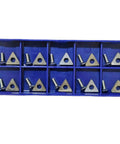 Negative Rake Carbide Brake Lathe Bits For Ammco 1000 2002 3000 And Hunter BL500 BL505 10 Pack Replacement Cutting Tips in case
