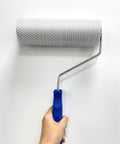9 Inch Spiked Roller For Self Leveling Screeds And Epoxy Floors Pro Grade Bubble Removal Tool With Frame 13mm Teeth 8.66 Inch Wide