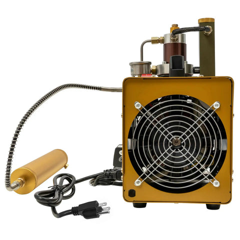 Portable PCP Air Compressor 30MPa High Pressure Air Pump With Digital Control. Durable Copper Motor For Scuba Tanks, Paintballs, Tire Inflation. Ideal For Divers And Industrial Testing. Heavy Duty Steel Shell Built To Last. Reliable Compression Power.