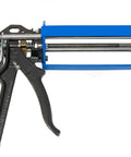 Heavy Duty All Metal Adhesive Dispenser Gun For 250mL Cartridges, 2 Part Epoxy, 10:1 Mix Ratio, 25:1 Mechanical Advantage, Built To Last