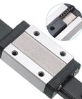100Mm Linear Guide Rail Set With MGN12H Carriage Block And Mini Linear Guide For DIY 3D Printers And CNC Machines Bearing Steel