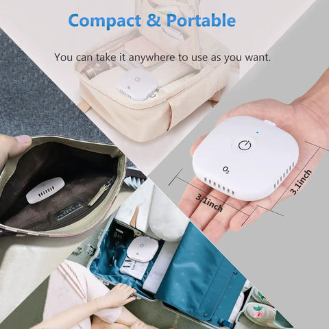 All In One Cleaner Kit With Travel Bag And USB Cable, Waterless Operation, Fast One Button Start, Compact and portable