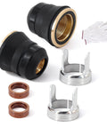 Pro Grade Replacement Parts Kit For Plasma Cutter Torch Tips For Harbor Freight 45 And 65 Torches Plug And Play Compatible With TI PC45 IPT
