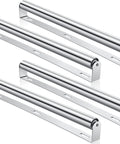 Heavy Duty Boat Trailer Rollers Set of 4, 1.5 Inch Diameter stainless steel rollers with galvanized brackets.