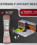 Universal Garage Door Opener Keypad All In One That Plays Nice With 17 Brands Including Chamberlain LiftMaster Craftsman Genie Linear Sears And More Works With Yellow Purple Red Orange Green Learn Button Colors Model 940EV-P2 5 Year Warranty with security feature and remote range of 164 feet.