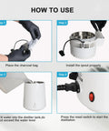 How to use Heavy Duty Stainless Steel Countertop Water Stiller That Makes Up To Six Gallons Distilled Water Daily for hydration.