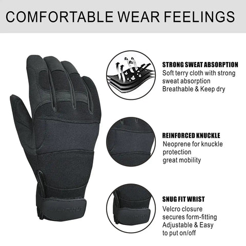 Needle Puncture Proof Garden Gloves With Thorn Guard For Garden Work And Animal Handling, reinforced palm, large size.