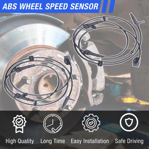 Plug N Play Abs Wheel Speed Sensor Front Left Or Right 2013 Through 2019 Nissan Sentra installed near brake rotor.