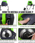 How to install a saw blade on Dual-Model Automatic Pipe Cutting Machine With Two Saw Blades For 15-400mm Pipes.