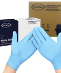 Tough As Nails Nitrile Exam Gloves Large 1000 Count Powder Free Textured Fingertips Medical Grade Protection, packaging shown