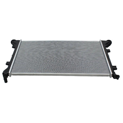 Premium Engine Coolant Radiator Assembly For Kia EV6 2022 To 2025 Battery EV with silver fins and black plastic frame.