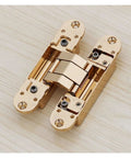 3D Adjustable Hidden Door Hinge Concealed Cabinet Hinge for Modern Homes Easy Install One Color Finish Durable Steel Hardware for Quiet Smooth