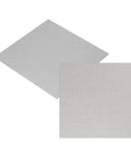 4 Pack 5.1 Inch Microwave Waveguide Cover Mica Sheets Replacement, showing two square 0.4mm thick mica sheets for universal fit.
