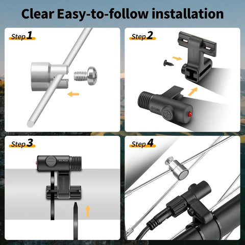 Installation steps for Speed Sensor Replacement For Mid Drive And Hub Motors Compatible With BBS01 BBS02 BBSHD