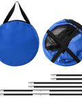 Set Of 3 Golf Chipping Nets With 12 Inch, 18 Inch, And 24 Inch Pop Up Targets For Indoor Outdoor Practice With Carry Bag And Poles