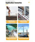 Application scenarios for Hydraulic Mobile Concrete Placer And Distributor For Floor Slabs Foundations Bridges Warehouses And Commercial Construction Projects Workhorse With High Flow And Smooth On Site Pouring And Easy Transport.