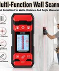 Heavy Duty Wall Scanner And Stud Finder With Smart Sensor Digital Lcd Display used for precise wall and stud detection in renovation.