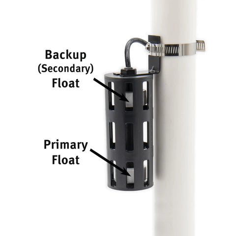 Universal Dual Float Switch For Sump Pumps Replaces Piggyback Switches Two Float Auto Activation Prevents Basement Floods