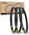 Go Kart Drive Belt 30 Series Replacement 9.100.018-725 3 Pack showing packaging and belts