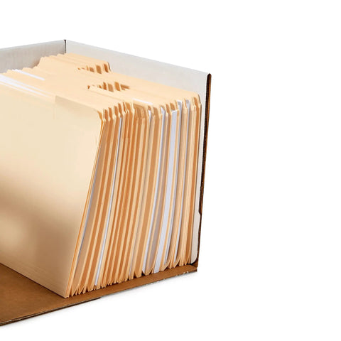Medium Duty Storage And Filing Boxes With Lids And Handles Legal Letter Size Collapsible Foldable Tape Free Assembly Super Strong 700 Pound Stacking Strength Double Walled Bottom And Ends 12 Pack White Reusable And Easy To Set Up