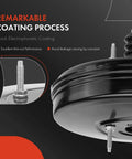 Heavy Duty Vacuum Brake Booster For Ford Edge And Lincoln Mkx with black electrophoretic coating and m8 studs.