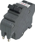 Stab-Lok NC220 Replacement Two Pole 20 Amp Breaker, Thin 1 Inch Series, 120/240 VAC, ETL Listed, 10,000 AIC, side view