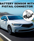 Battery Current Sensor Terminal Clamp For Honda Accord And Acura Rlx 2013 To 2020 heavy duty metal with pigtail connector.