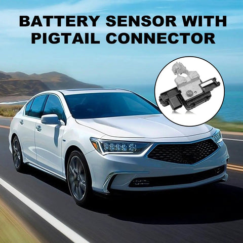 Battery Current Sensor Terminal Clamp For Honda Accord And Acura Rlx 2013 To 2020 heavy duty metal with pigtail connector.