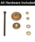 Top Tier 100 Piece Ceramic Wheel Drawer Knobs And Decorative Dresser Pulls For Kitchen Cabinets And Cupboards hardware components set