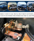 Heavy Duty Knife Blade Battery Disconnect Switch For Car, Truck And RV 12V 24V Top Post Negative Terminal Quick Disconnect Isolator