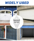 Beefy Heavy Duty Garage Door Hinge Replacement With Bracket, silver steel hinge, various garage doors background