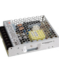 Heavy Duty 102W Industrial Switching Power Supply 12V DC 8Amps compact design with metal enclosure showcasing internal components.