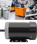 Shop Ready 2Hp Three Phase Electric Motor, 3450Rpm Tefc Industrial Equipment Driver, 230Volt 460Volt pure copper motor with steel frame.
