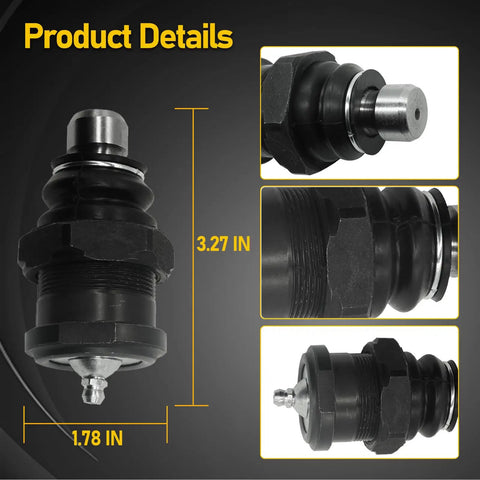 Heavy Duty Ball Joints For RZR XP 1000 And RZR XP 4 1000 2014-2024 EPS Turbo S Pro XP Models Replacement KRZRBJ10 Pack, 3.27 in view
