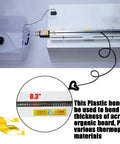 125cm Heavy Duty Acrylic Plastic Bender Heater Strip For Thermoforming 0-6mm Sheet Bending Machine Tool connected to water cooling system.