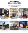 3300 To 6000 Lb Electric Stacker Forklift For Warehouses Powering Logistics With Battery Operated Material Handling Lift Truck Storage Centers in various applications.