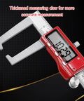0-150mm Brake Disc Rotor-Caliper Stainless Measuring Instrument with thickened measuring claw for precision.
