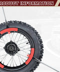 15 Inch Tire Spoon Kit For Motorcycle ATV Bike Mower Tractor With Rim Protectors