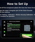 How to set up Vision Encoder Plate for Bambu Lab X2D 3D Printer with Sub-50 Micron Motion Accuracy, on-screen calibration steps