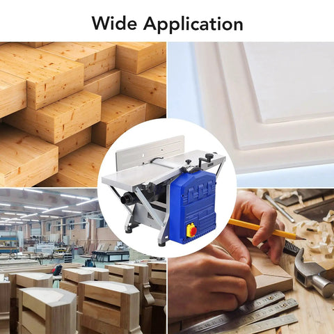 Heavy Duty Benchtop Wood Planer Thickness Machine 1250 Watt Motor 29 Inch Worktable Planes Like A Dream Zero Sweat Operation Tames Tough Boards For Serious Shop Work Any Weekend