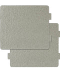 Two Pack Microwave Waveguide Covers Replacement Universal Mica Sheets Heat Resistant Insulation For Stable Microwave Performance